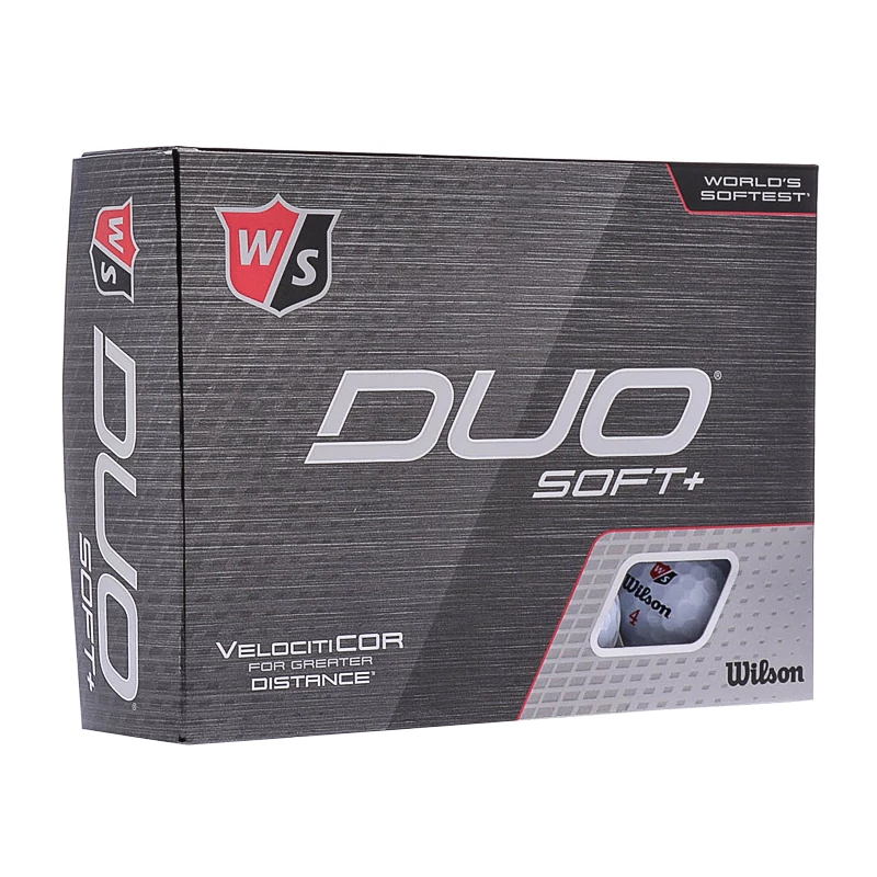 Wilson Duo Soft+ (2020) Golf Ball 1 Wilson Duo Soft+ (2020) Golf Ball