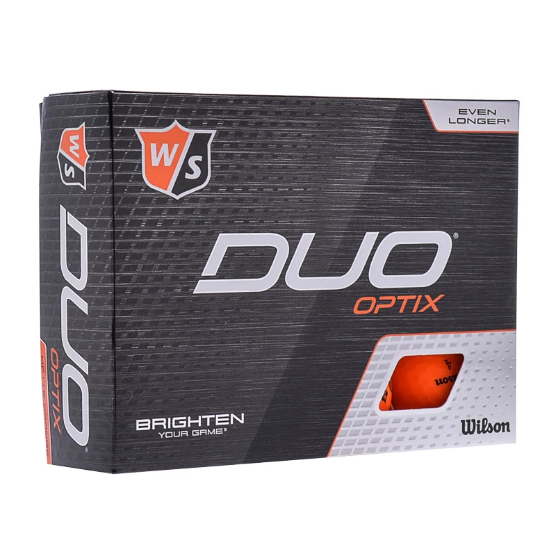 Wilson Duo Soft Optix (2020) (Orange) Golf Ball 1 Wilson Duo Soft Optix (2020) (Orange) Golf Ball