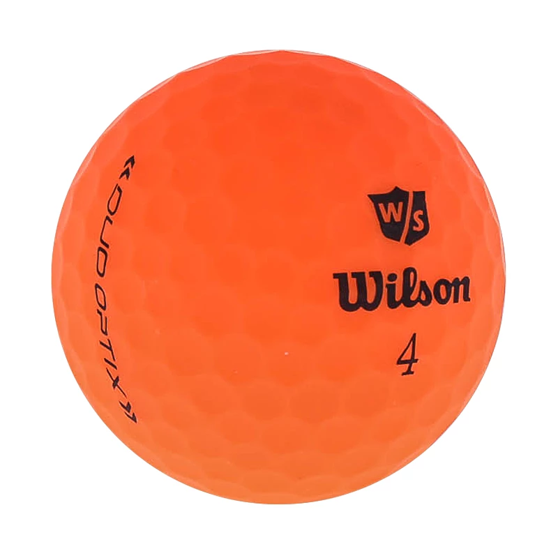 Wilson Duo Soft Optix (2020) (Orange) Golf Ball 2 Wilson Duo Soft Optix (2020) (Orange) Golf Ball - Image 2