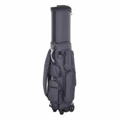 PGA Tour Full Golf Bag With 4 Wheels (Dark Grey)
