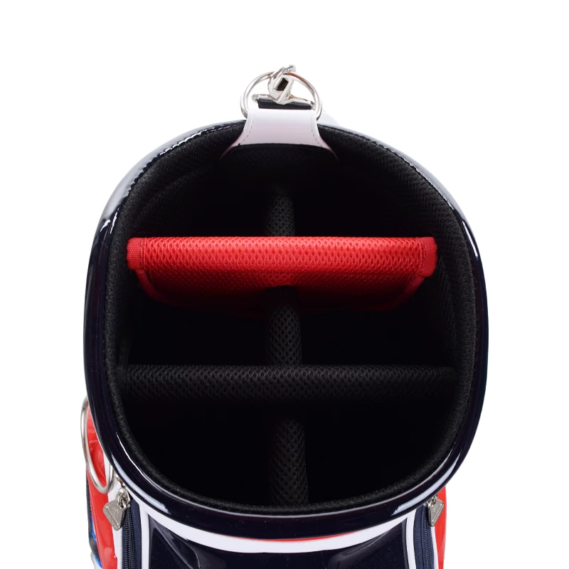 Le Coq Sportif Golf Big Logo 9.5" PU Cart Bag (Black) 3 Le Coq Sportif Golf Big Logo 9.5" PU Cart Bag (Black) - Image 3