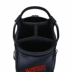 Le Coq Sportif Golf Ultra-Lightweight Logo Graphic 9" Caddie Bag (Black) -Golf Club Sales Store GF3000102203 3