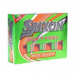 Srixon Soft Feel 12 Matte (2020) (Orange) Golf Ball